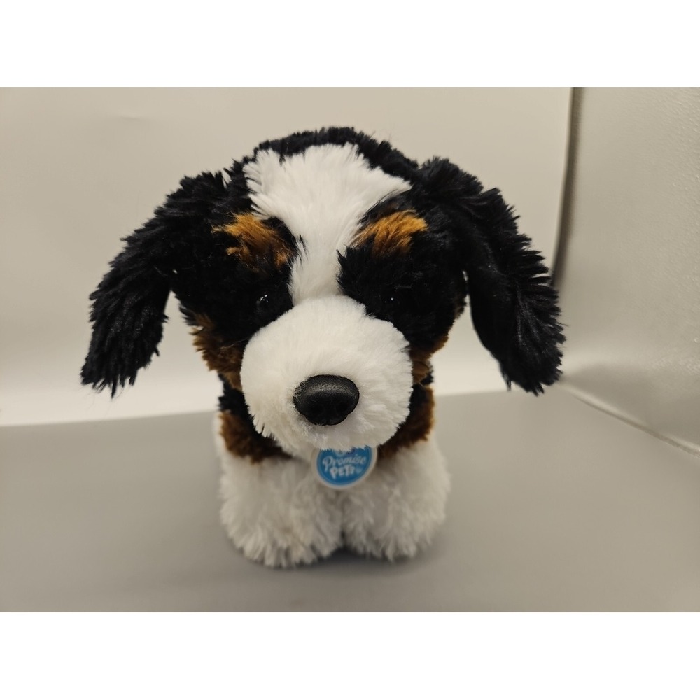 Build a Bear Promise Pets Bernese Mountain Dog Puppy With Collar